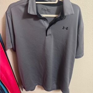 Under Armour Men's Charcoal Polo Shirt